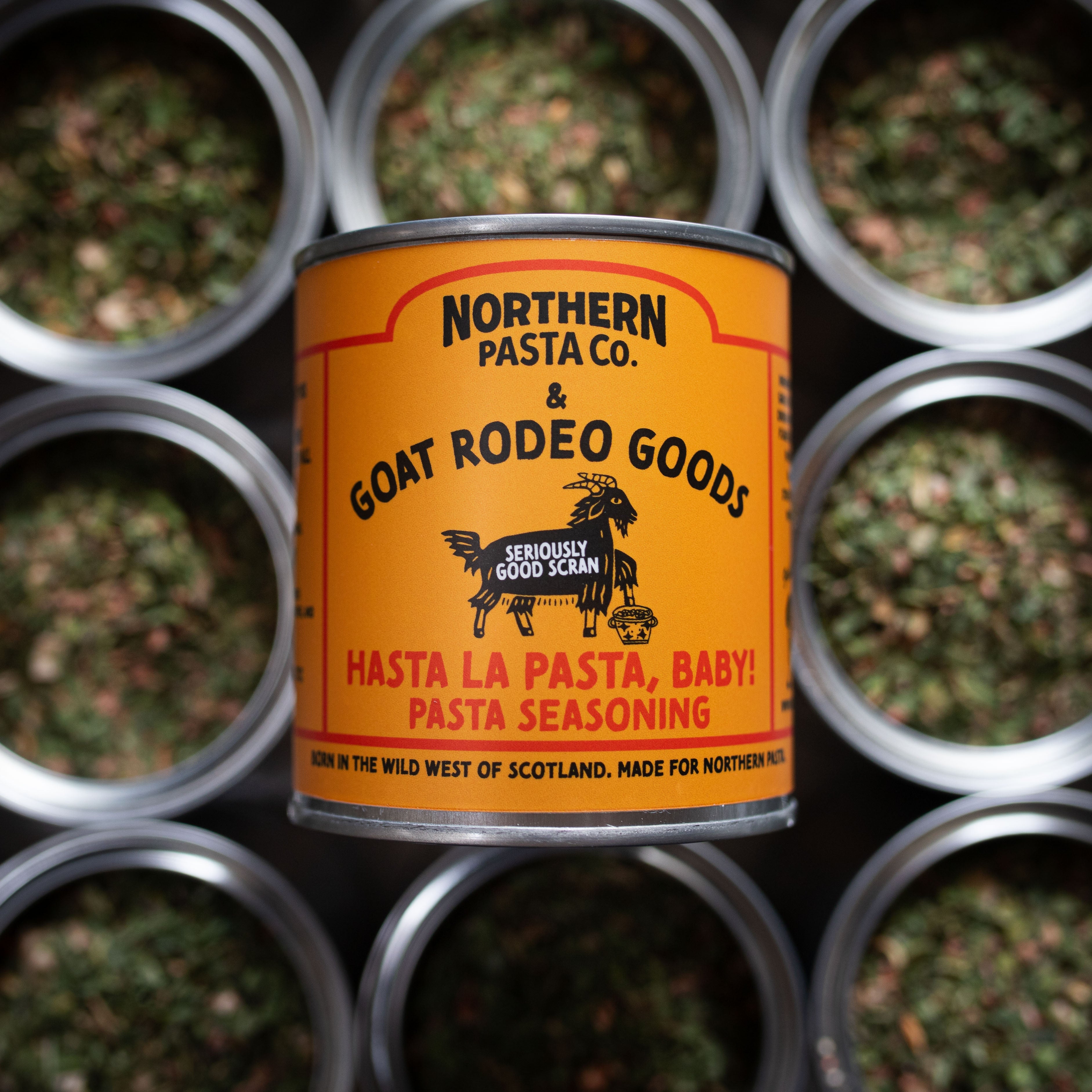 Hasta La Pasta, Baby! Pasta Seasoning in Collaboration with Northern Pasta Company