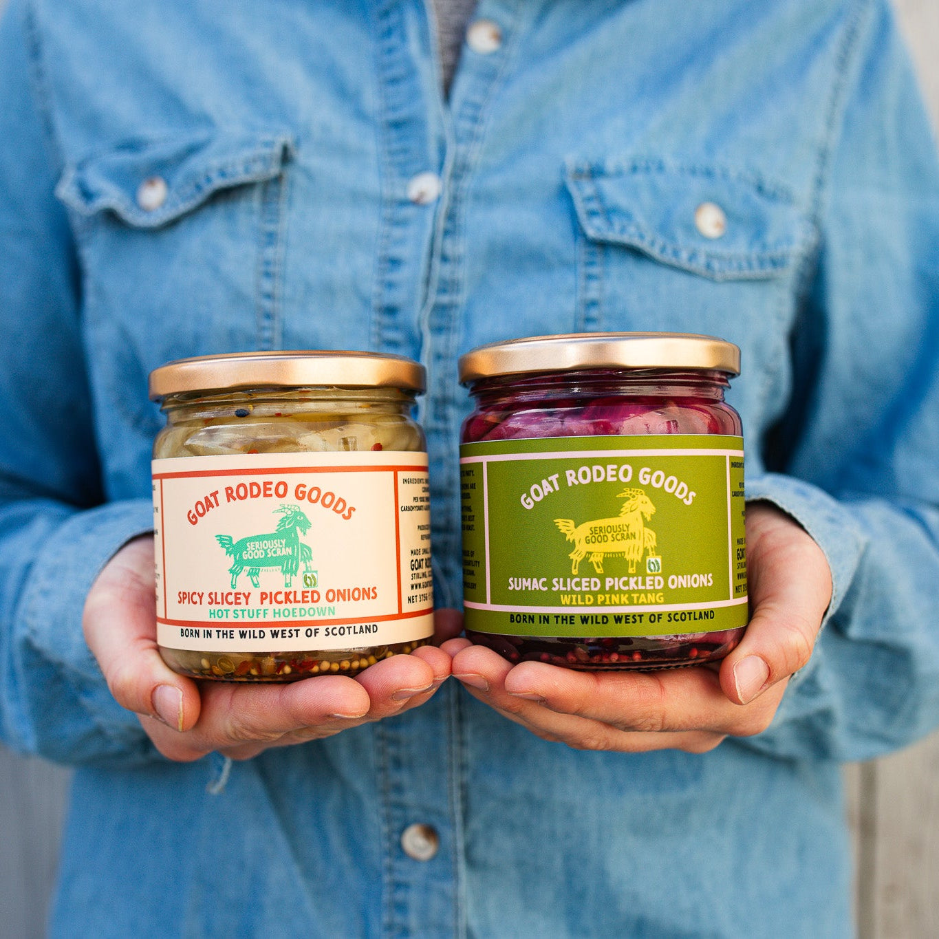 Pickle Me Twice. Both Jars of our Sliced Pickled Onions.