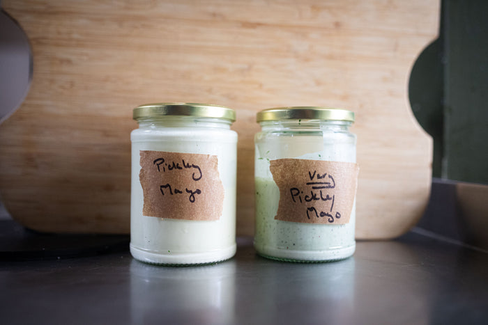 Pickle Brine Mayonnaise