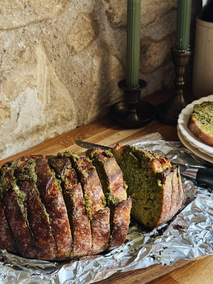 criminally good garlic bread