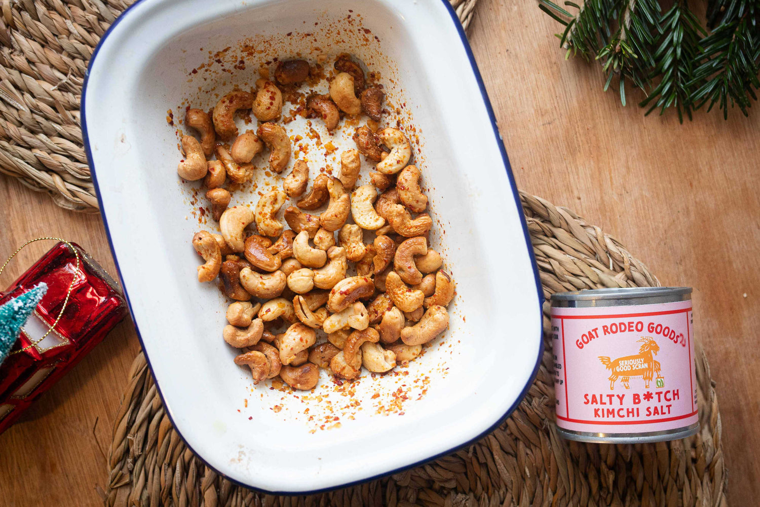 Kimchi Salt Roasted Cashews