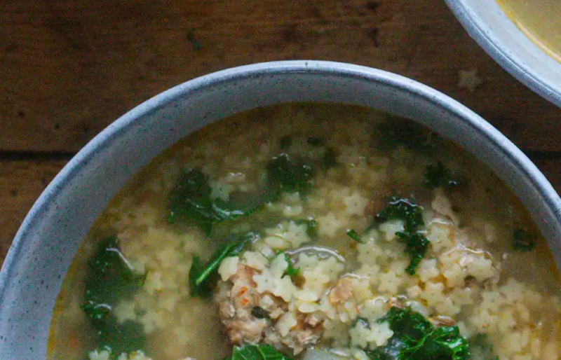 Hasta La Pasta Italian Wedding Soup