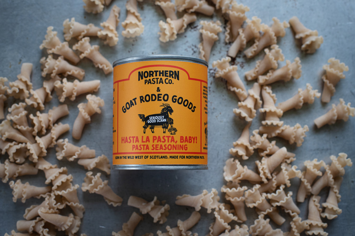 Hasta La Pasta, Baby! Pasta Seasoning in Collaboration with Northern Pasta Company