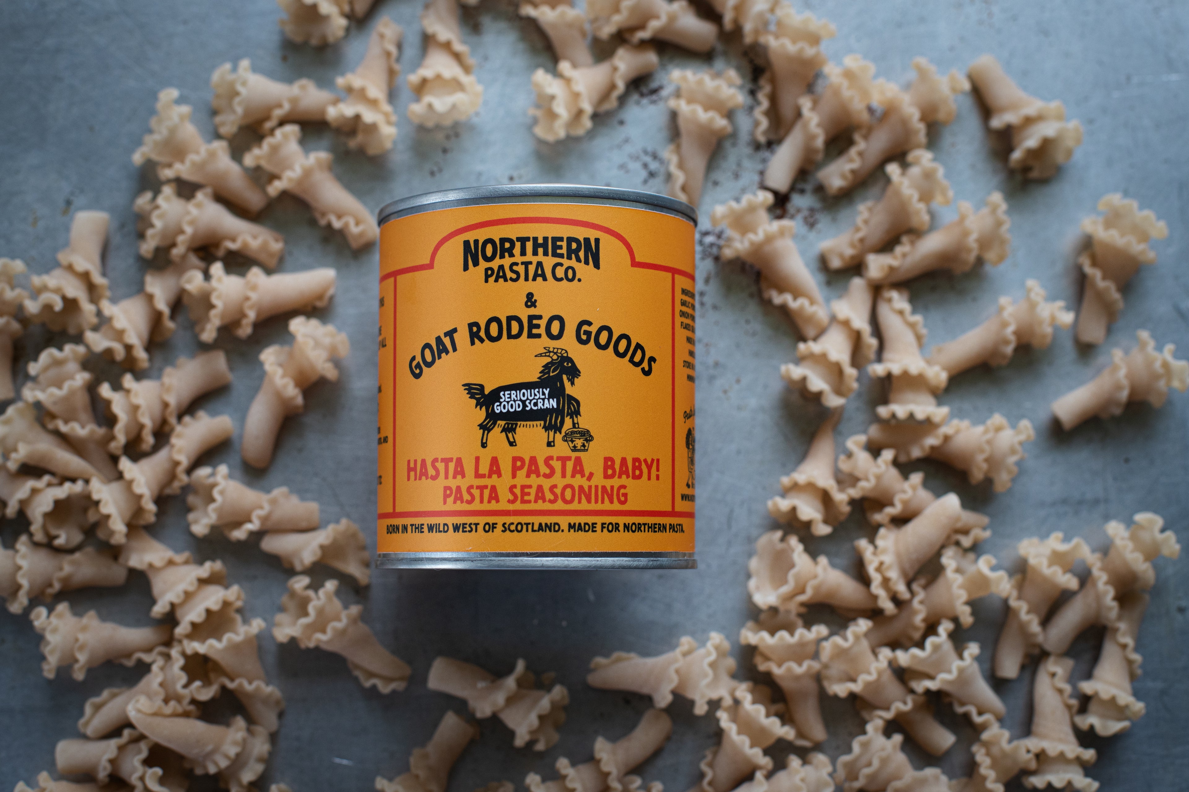 Hasta La Pasta, Baby! Pasta Seasoning in Collaboration with Northern Pasta Company