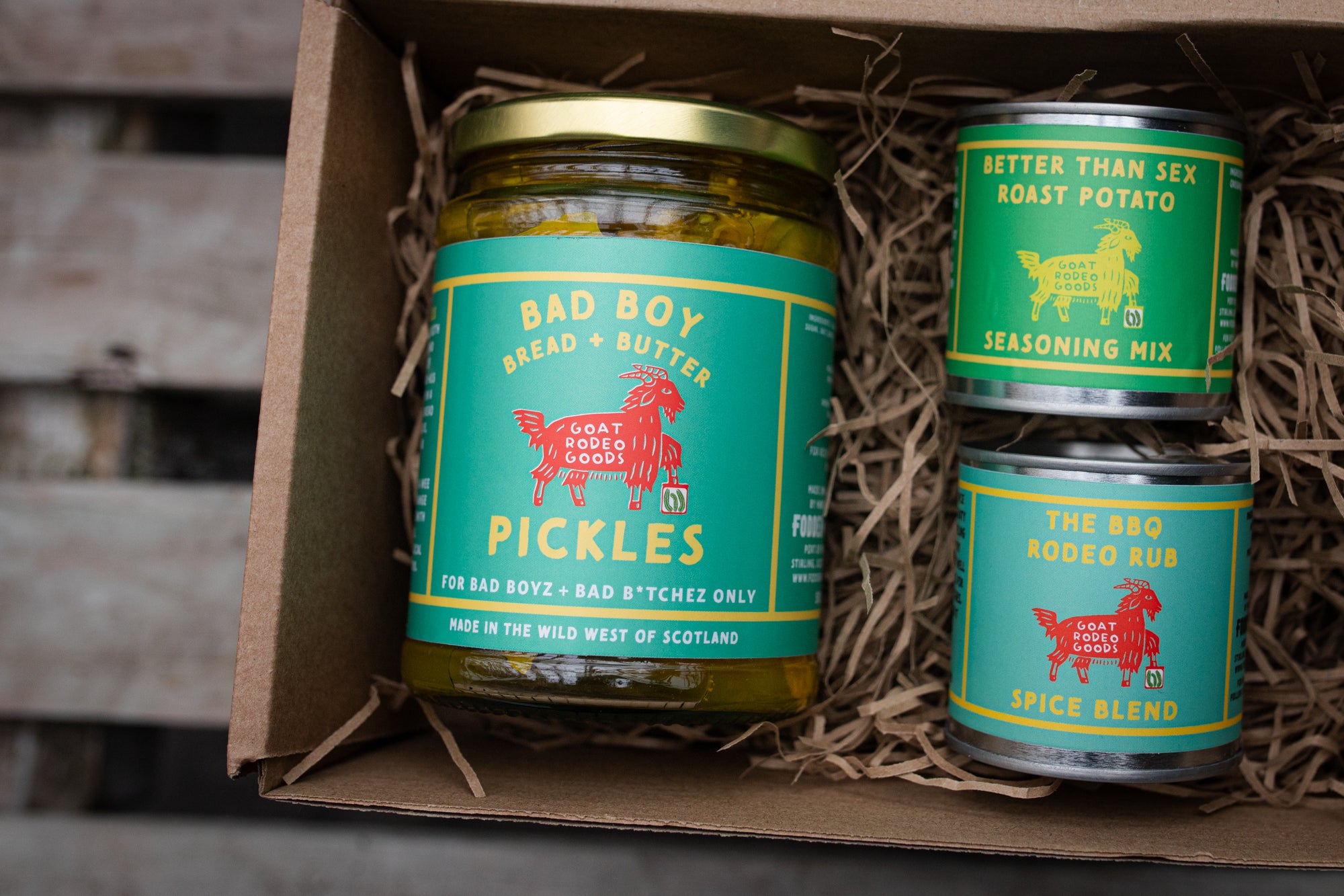 The Full Rodeo Box for Great British Game Week – Goat Rodeo Goods