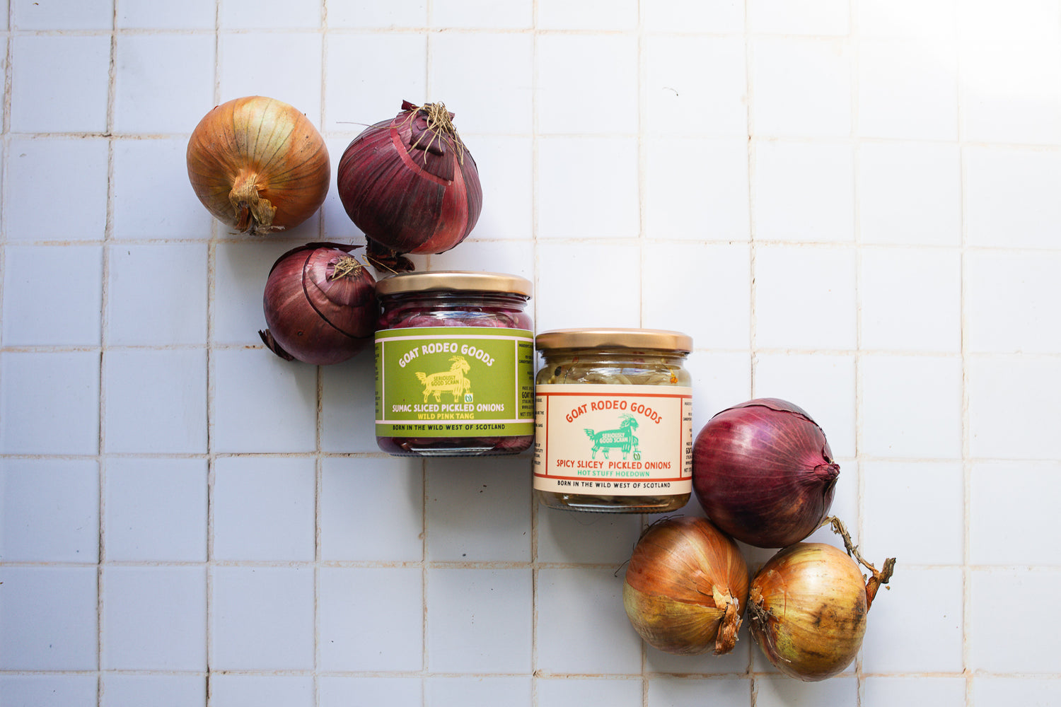 Sumac Sliced Pickled Onions