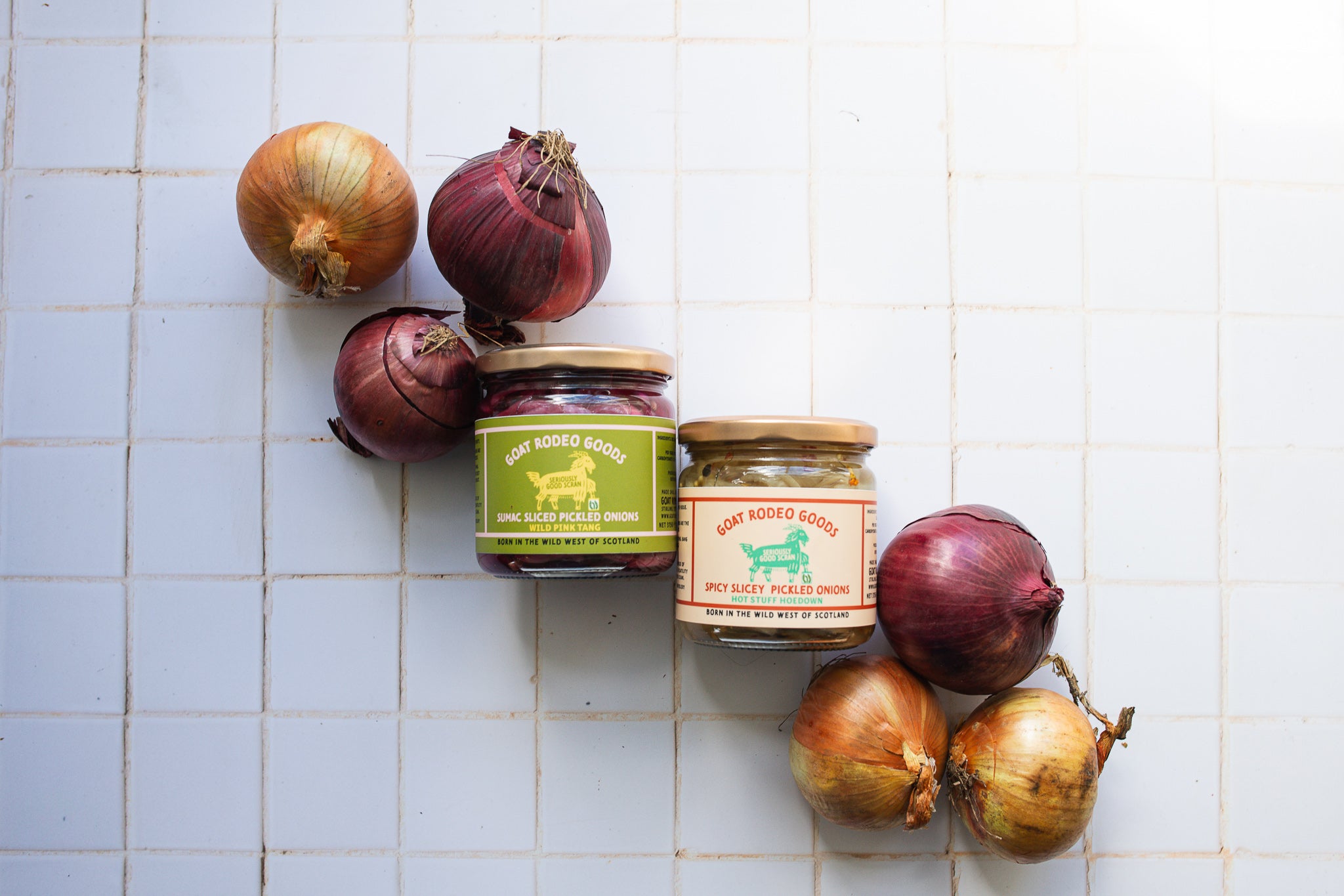 Sumac Sliced Pickled Onions