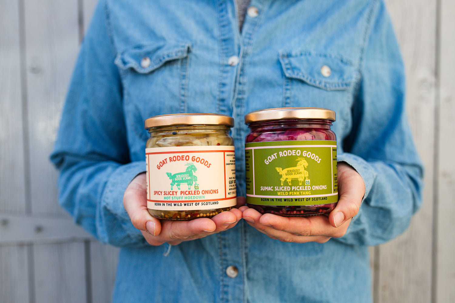 Pickle Me Twice. Both Jars of our Sliced Pickled Onions.