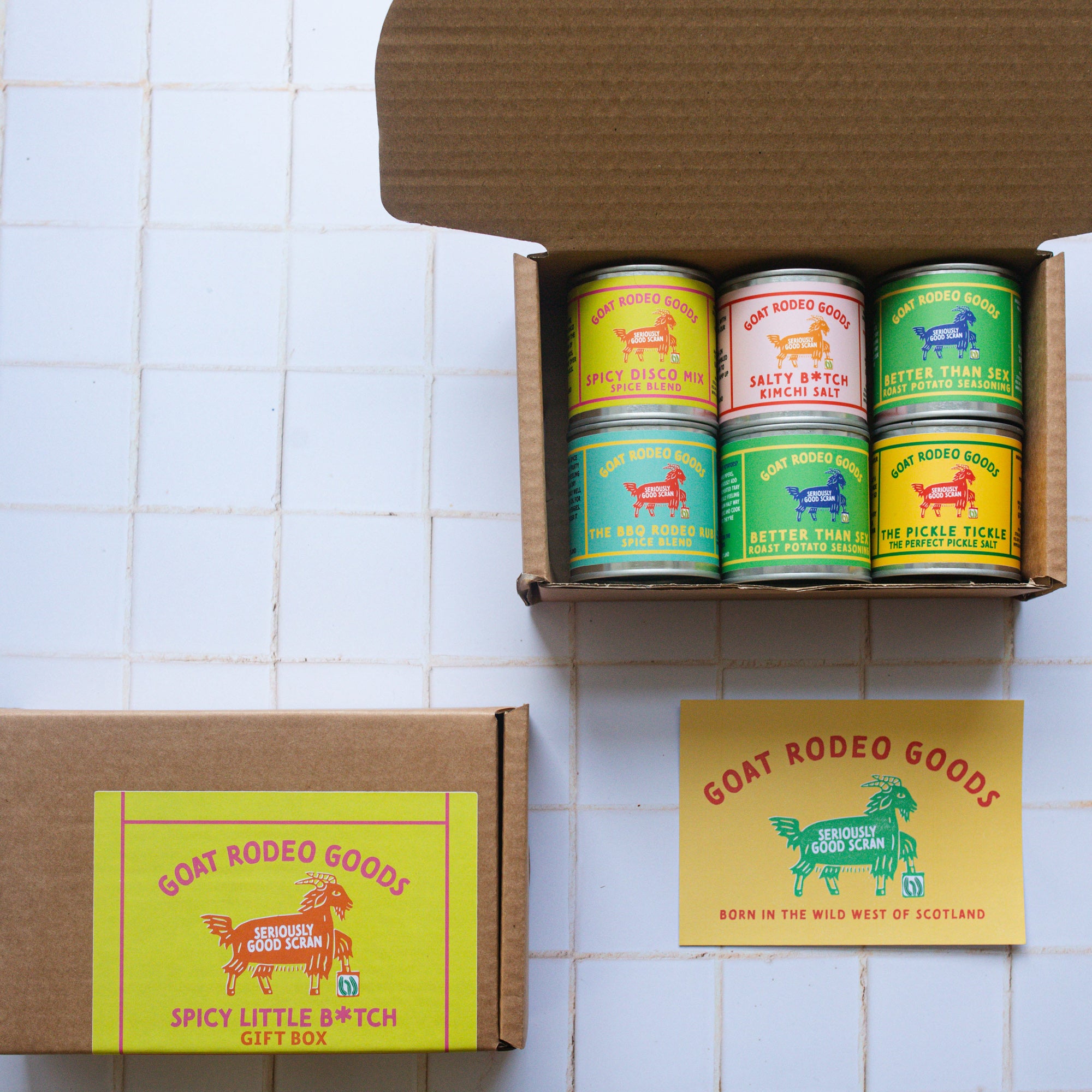 Spicy Little B*tch - Spice Blend Gift Box – Goat Rodeo Goods