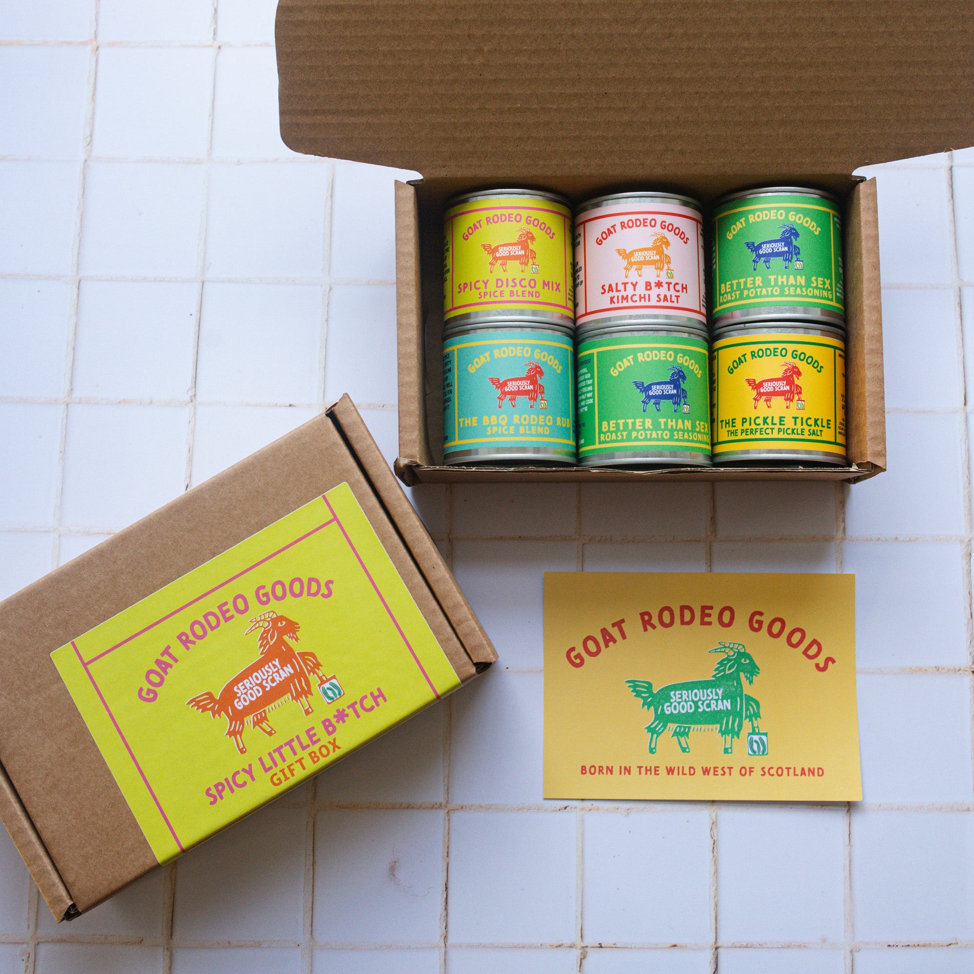 Spicy Little B*tch - Spice Blend Gift Box – Goat Rodeo Goods