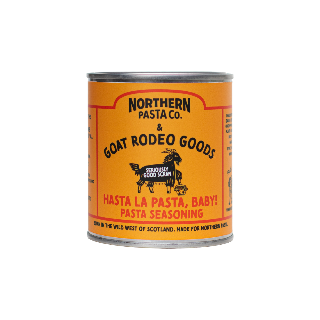 Hasta La Pasta, Baby! Pasta Seasoning in Collaboration with Northern Pasta Company