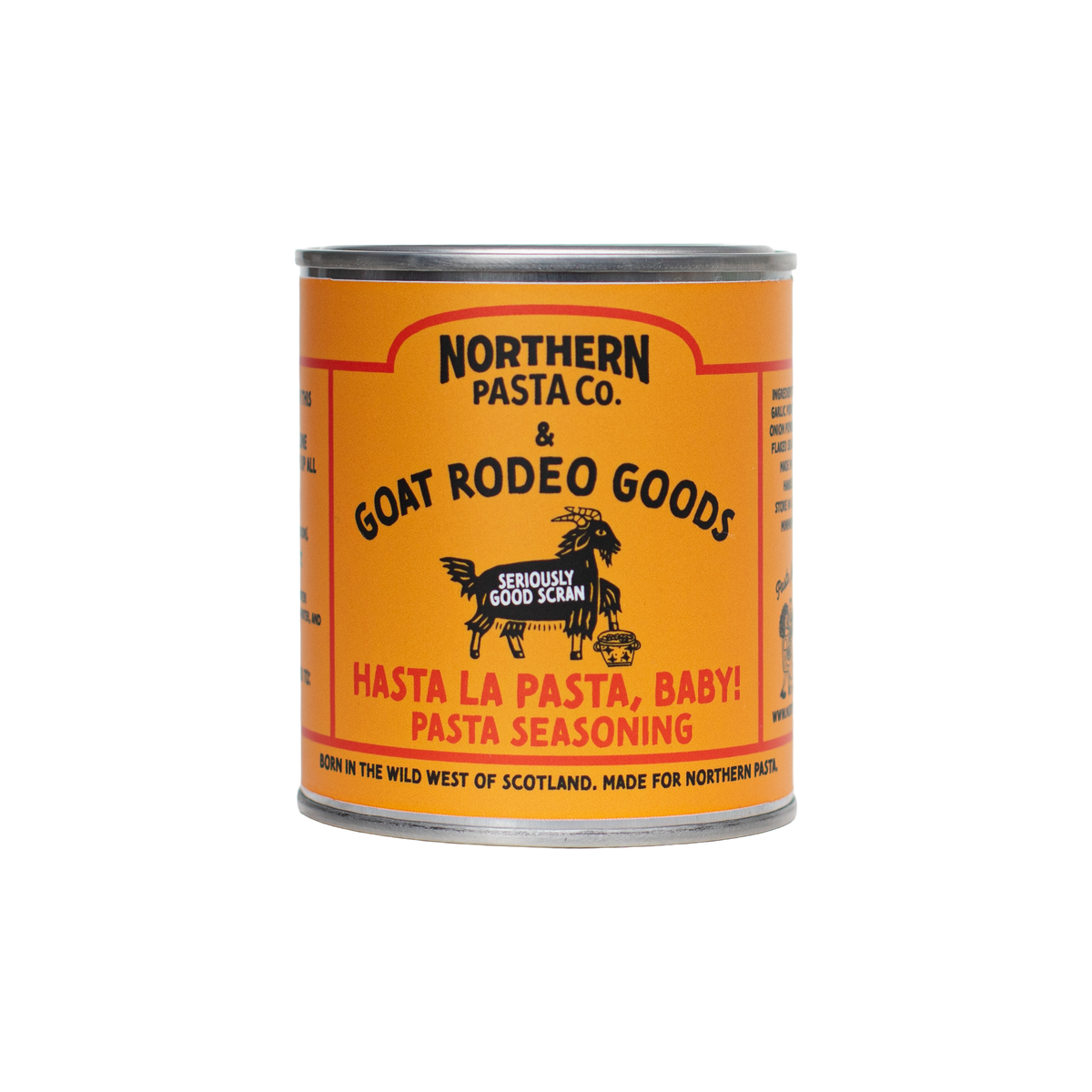 Hasta La Pasta, Baby! Pasta Seasoning in Collaboration with Northern Pasta Company