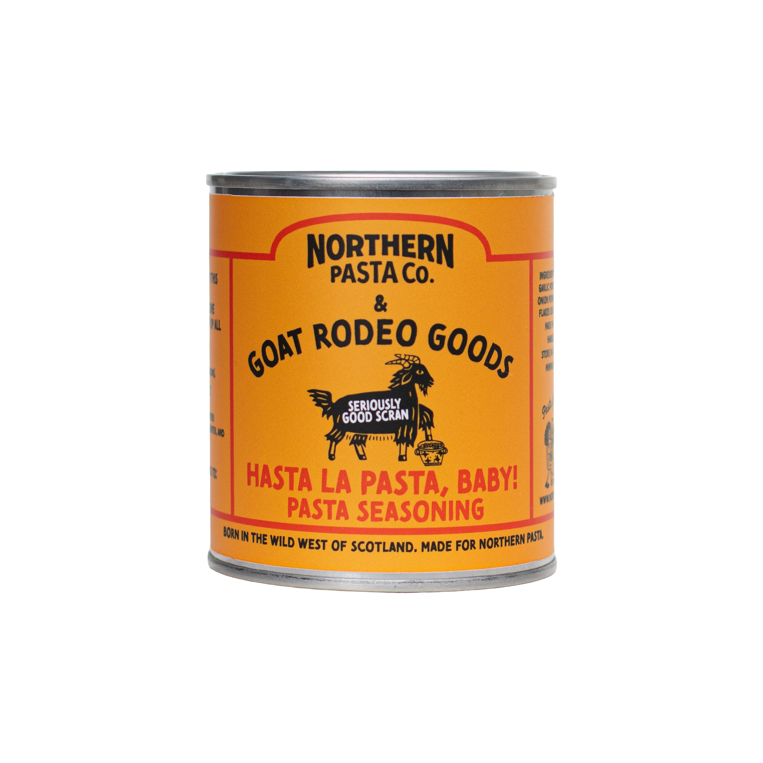 Hasta La Pasta, Baby! Pasta Seasoning in Collaboration with Northern Pasta Company