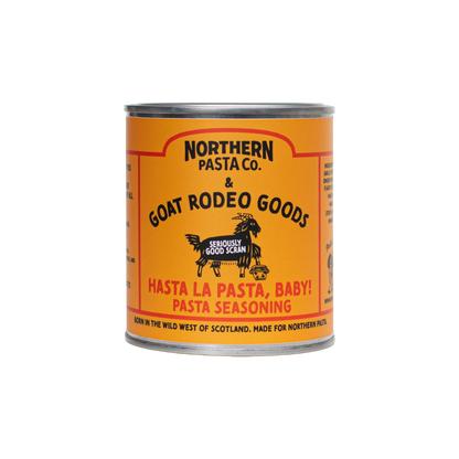 Hasta La Pasta, Baby! Pasta Seasoning in Collaboration with Northern Pasta Company