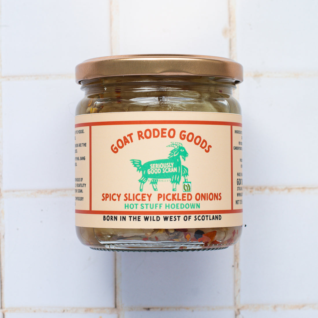 Spicy Slicey Pickled Onions