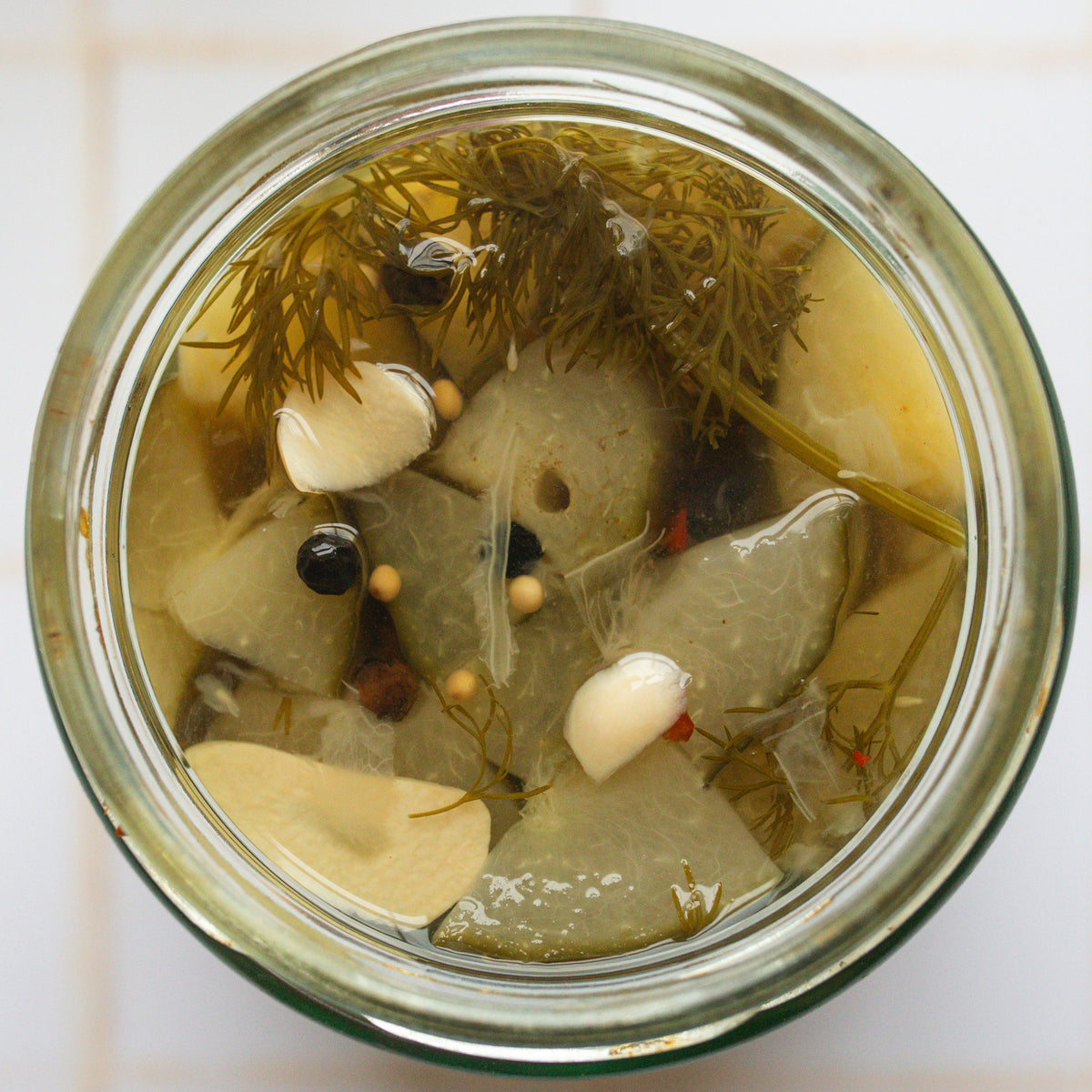 Hell or High Water Cucumber Hot Dog Pickles